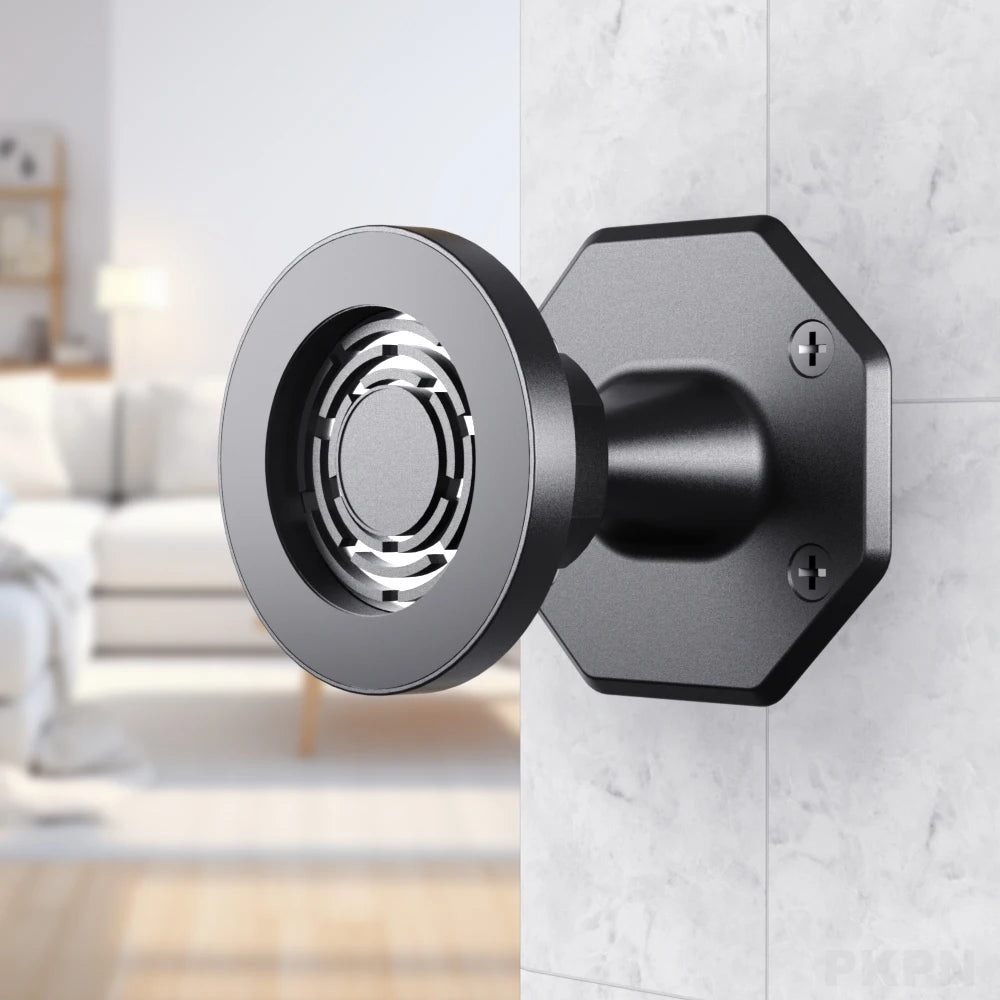 Magnetic Wall Phone Mount Supports 360-degree rotation Suitable for walls and desktops Compatible with all smartphones